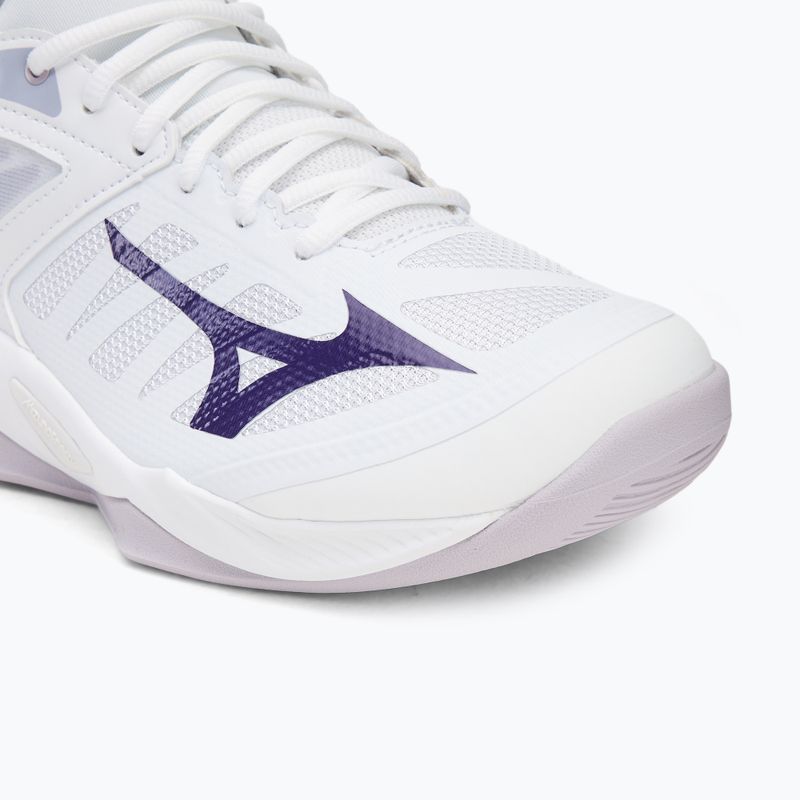 Tinklinio bateliai Mizuno Wave Dimension white/violet indigo/camellia rose 7