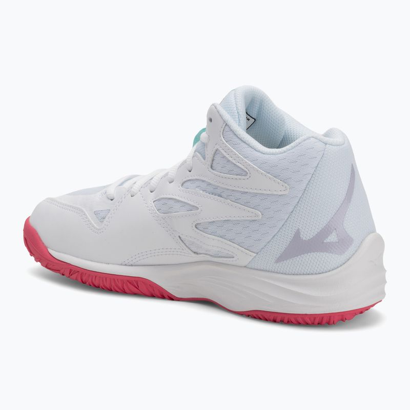 Moteriški tinklinio batai Mizuno Thunder Blade Z Mid white/violet indigo/camelliaros 3
