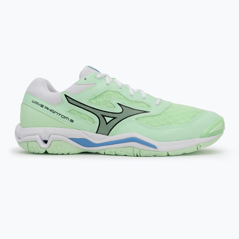 Batai rankiniam Mizuno Wave Phantom 3 neo mint / black / frontier blue 2
