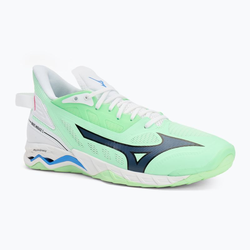 Batai Mizuno Wave Mirage 5 neo mint/black/frontier blue