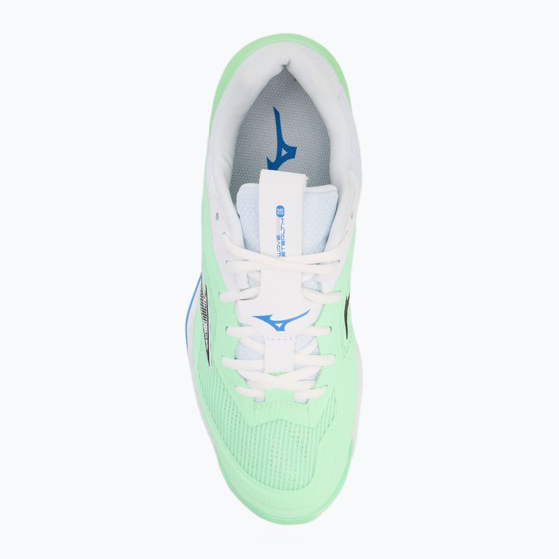 Batai Mizuno Wave Stealth 6 neo mint/black/frontier blue 5