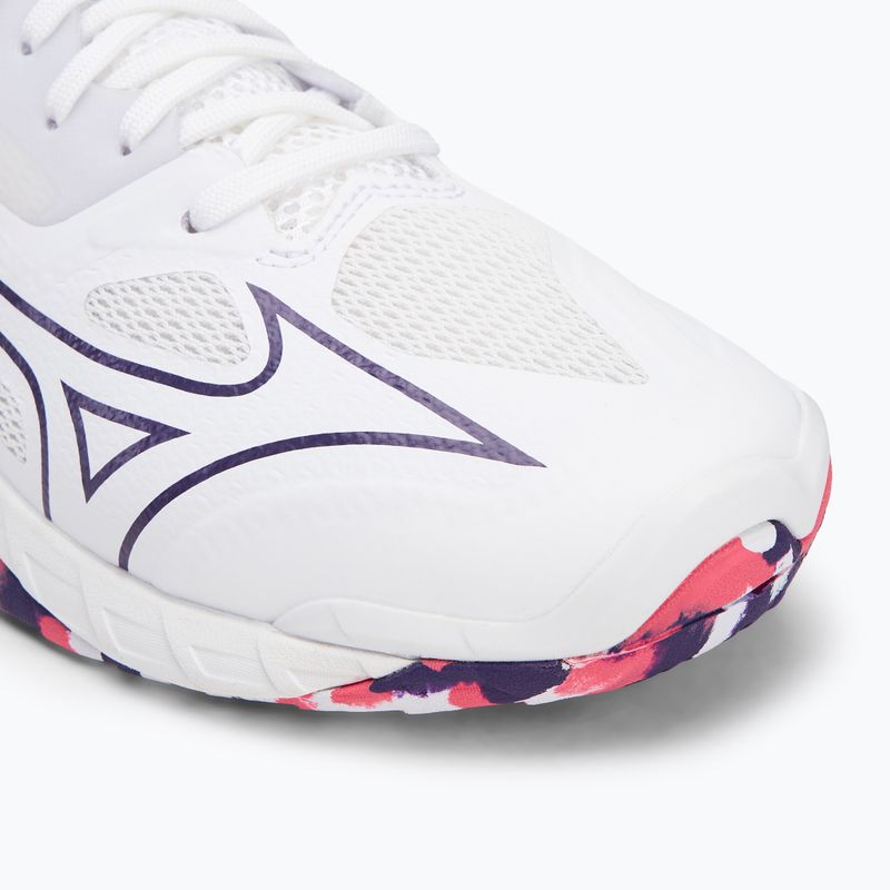Batai Mizuno Wave Mirage 5 white/violet indigo/camellia rose 7