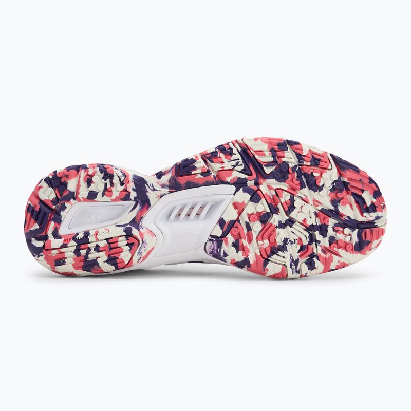 Batai Mizuno Wave Stealth 6 white/violet indigo/camellia rose 4