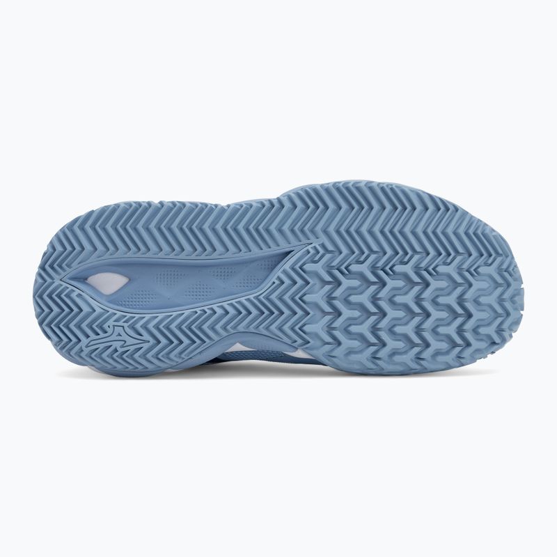 Moteriški teniso batai Mizuno Wave Enforce Tour 2 CC bel air blue/ white/ bellwether blue 4