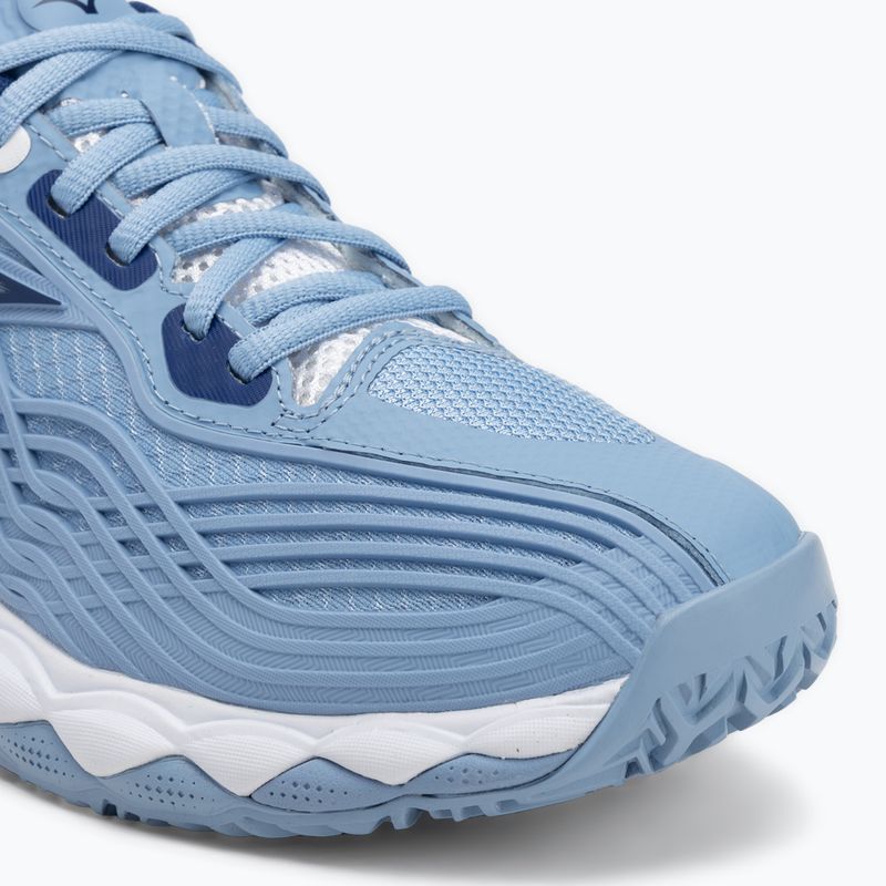 Moteriški teniso batai Mizuno Wave Enforce Tour 2 CC bel air blue/ white/ bellwether blue 7