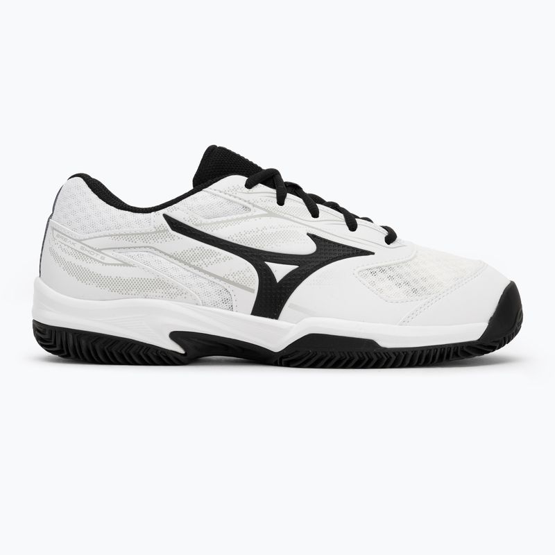 Vyriški teniso batai Mizuno Break Shot 5 CC white/ black/ harbor mist 2