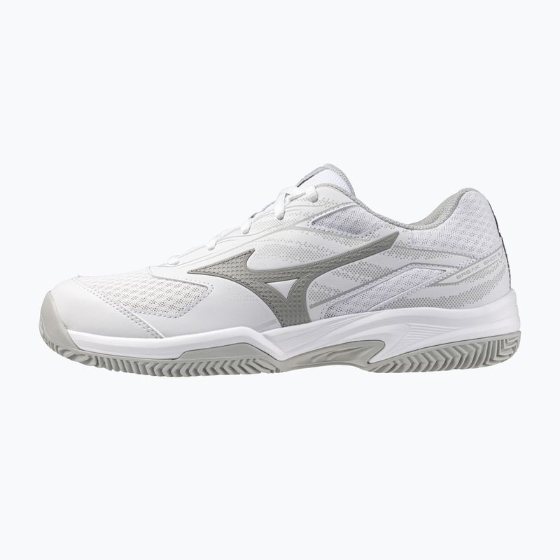 Moteriški teniso batai Mizuno Break Shot 5 CC white/ ultimate gray/ harbor mist 8