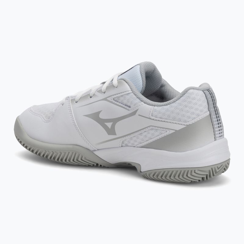 Moteriški teniso batai Mizuno Break Shot 5 CC white/ ultimate gray/ harbor mist 3