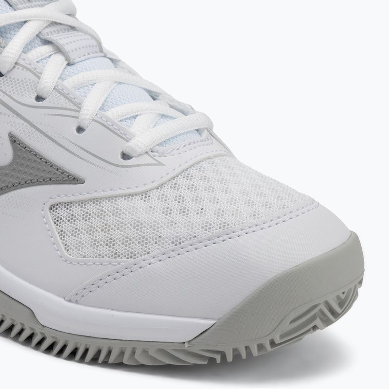 Moteriški teniso batai Mizuno Break Shot 5 CC white/ ultimate gray/ harbor mist 7