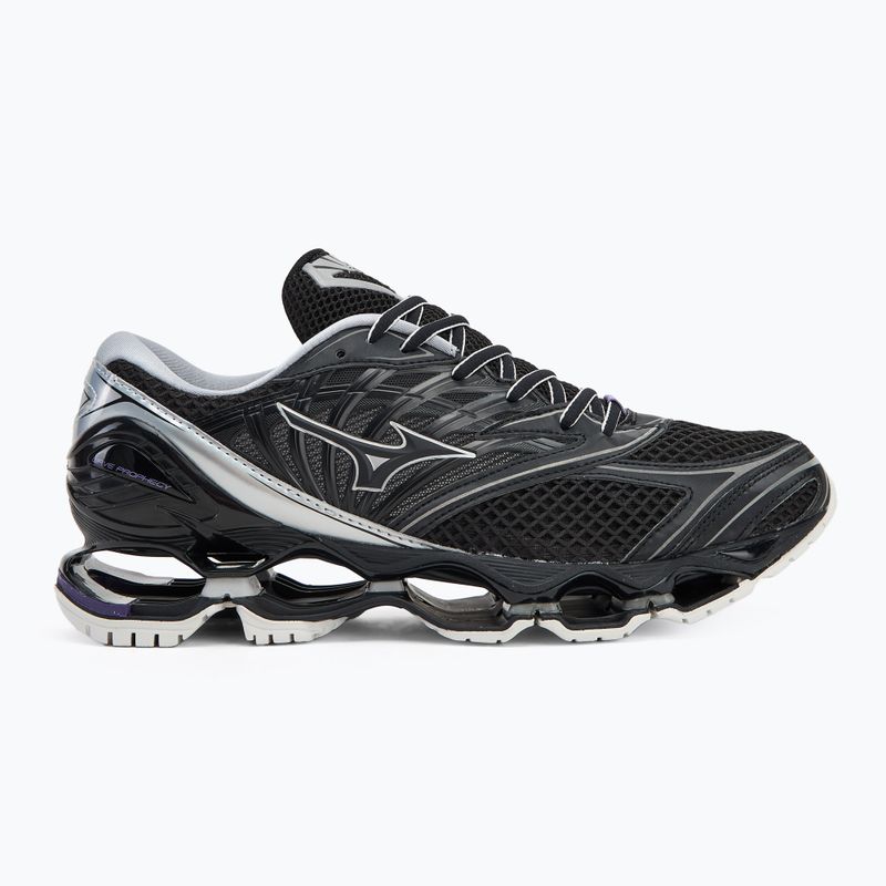 Vyriški batai Mizuno Wave Prophecy LS black/silver/purple haze 2
