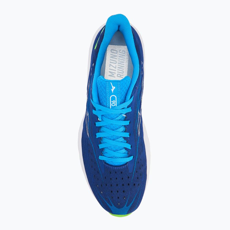 Vyriški bėgimo batai Mizuno Wave Skyrise 6 reflex blue c/white/blue pace 5