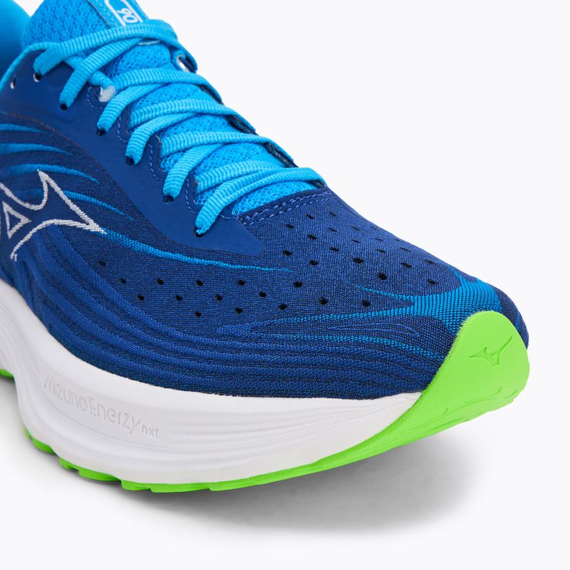 Vyriški bėgimo batai Mizuno Wave Skyrise 6 reflex blue c/white/blue pace 7
