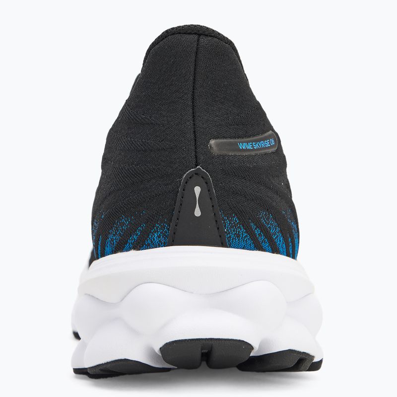Vyriški bėgimo batai Mizuno Wave Skyrise 6 black/white/blue pace 6