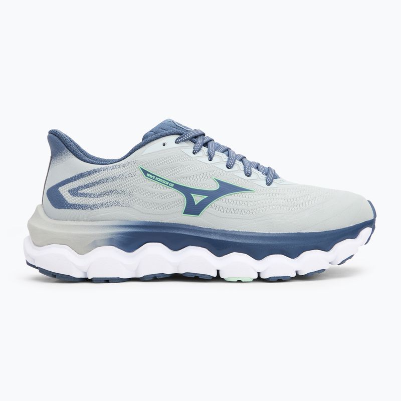 Vyriški bėgimo batai Mizuno Wave Horizon 8 pearl blue/vintage indigo/neo mint 2