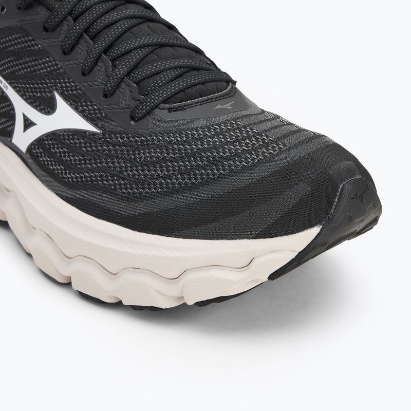 Vyriški bėgimo batai Mizuno Wave Horizon 8 black/white/nimbus cloud 7