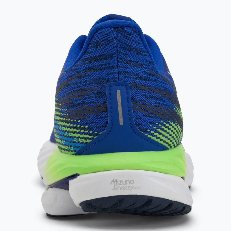 Vyriški bėgimo batai Mizuno Wave Inspire 21 reflex blue c/white/green gecko 6