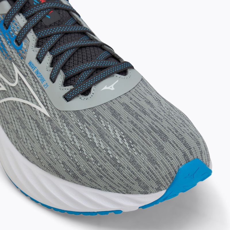 Vyriški bėgimo batai Mizuno Wave Inspire 21 pearl blue/white/blue pace 7
