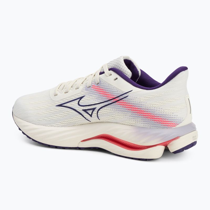 Moteriški bėgimo batai Mizuno Wave Inspire 21 snow white/vintage indigo/camellia rose 3