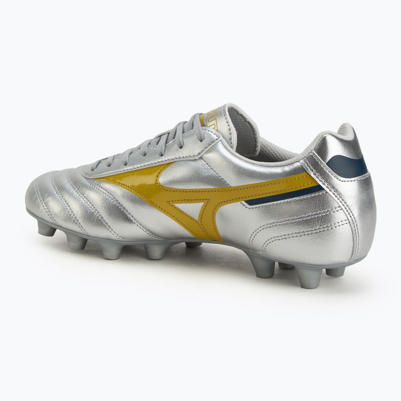 Vyriški futbolo batai Mizuno Morelia II Club Md galaxy silver/gold/gold 3