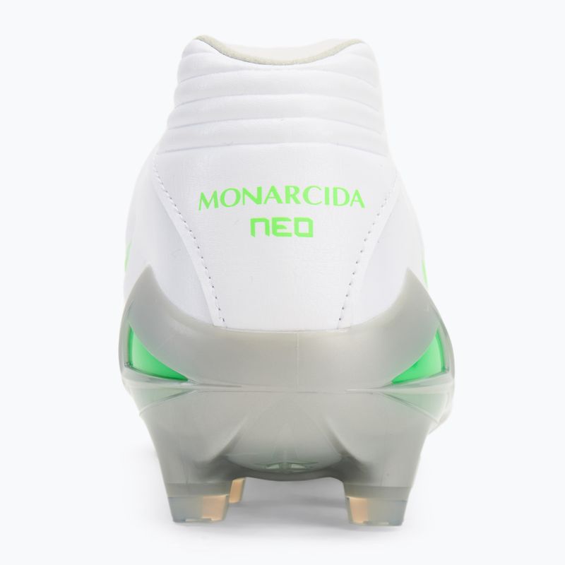 Vyriški futbolo bateliai Mizuno Monarcida Neo III Pro Md white/neon green 6