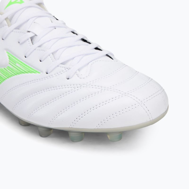 Vyriški futbolo bateliai Mizuno Monarcida Neo III Pro Md white/neon green 7