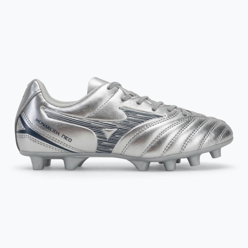 Vaikiški futbolo batai Mizuno Monarcida Neo III Select Jr Md galaxy silver/8605 c/gold 2