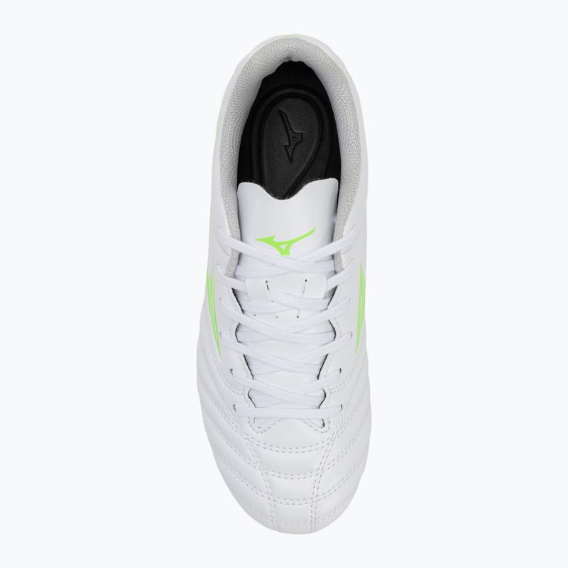 Vaikiški futbolo batai Mizuno Monarcida Neo III Select Jr Md white/neon green 5