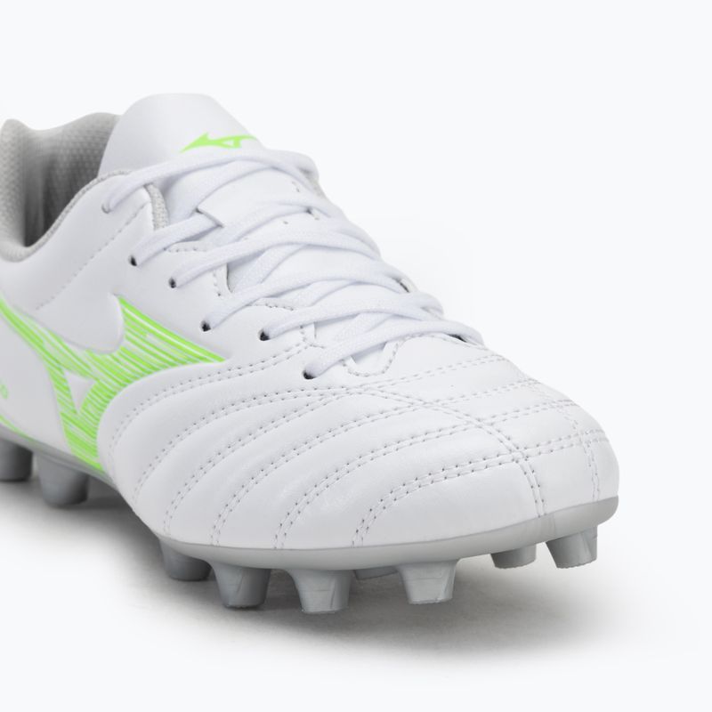 Vaikiški futbolo batai Mizuno Monarcida Neo III Select Jr Md white/neon green 7