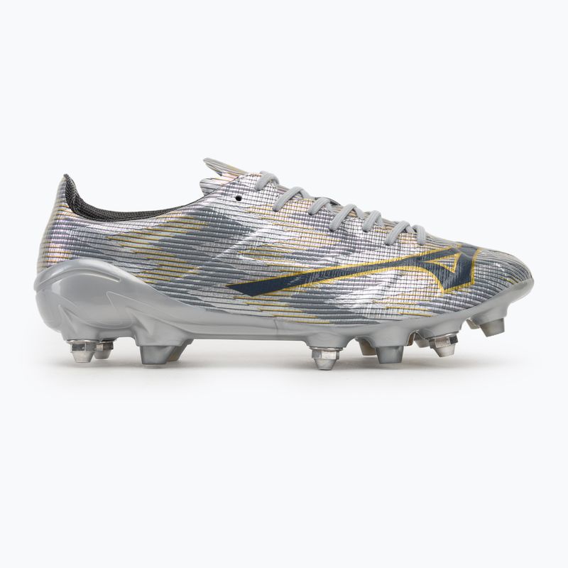 Vyriški futbolo batai Mizuno α II Japan Mix galaxy silver/8605 c/gold 2