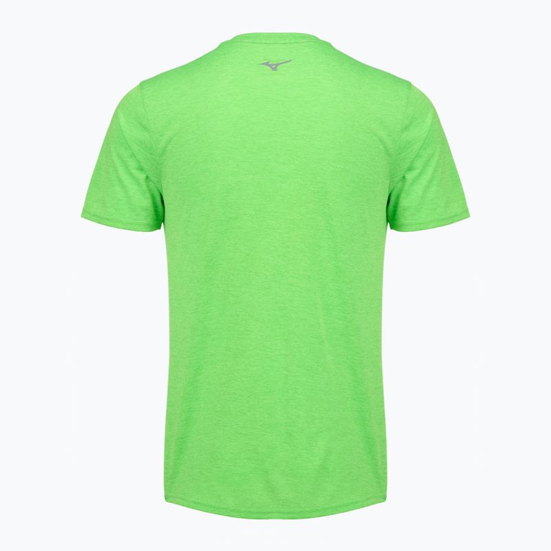 Vyriški bėgimo marškinėliai Mizuno Core RB Tee green gecko 2