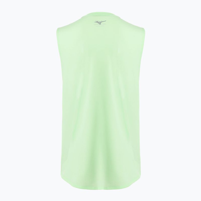 Vyriškas bėgimo marškinėlis Mizuno Impulse Core Sleeveless neo mint 2