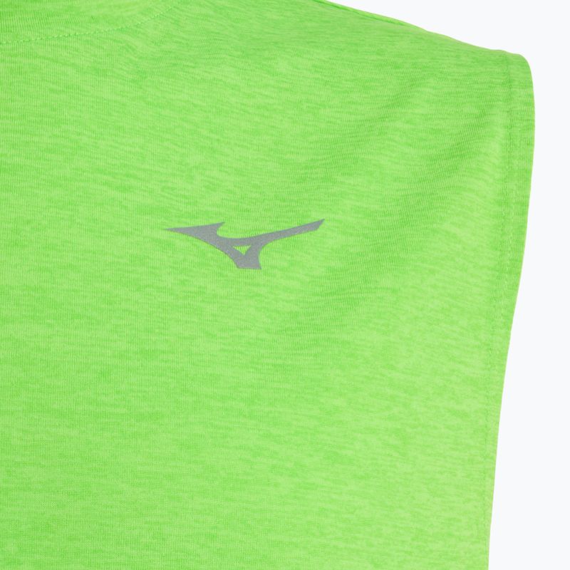 Vyriškas bėgimo tank topas Mizuno Impulse Core Sleeveless green gecko 3