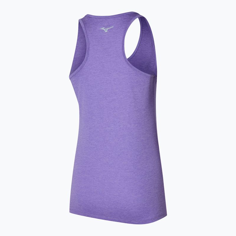 Moteriškas bėgimo tank topas Mizuno Impulse Core Tank paisley purple 2