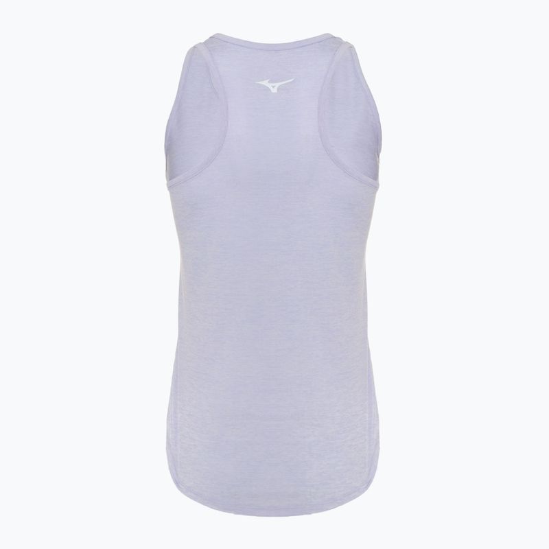 Moteriškas bėgimo tank topas Mizuno Core RB Tank thistle 2