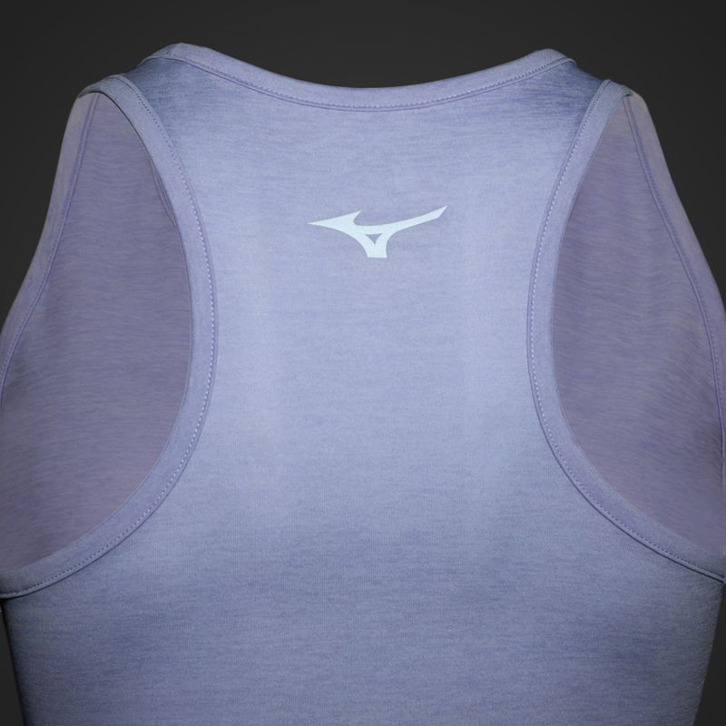 Moteriškas bėgimo tank topas Mizuno Core RB Tank thistle 4