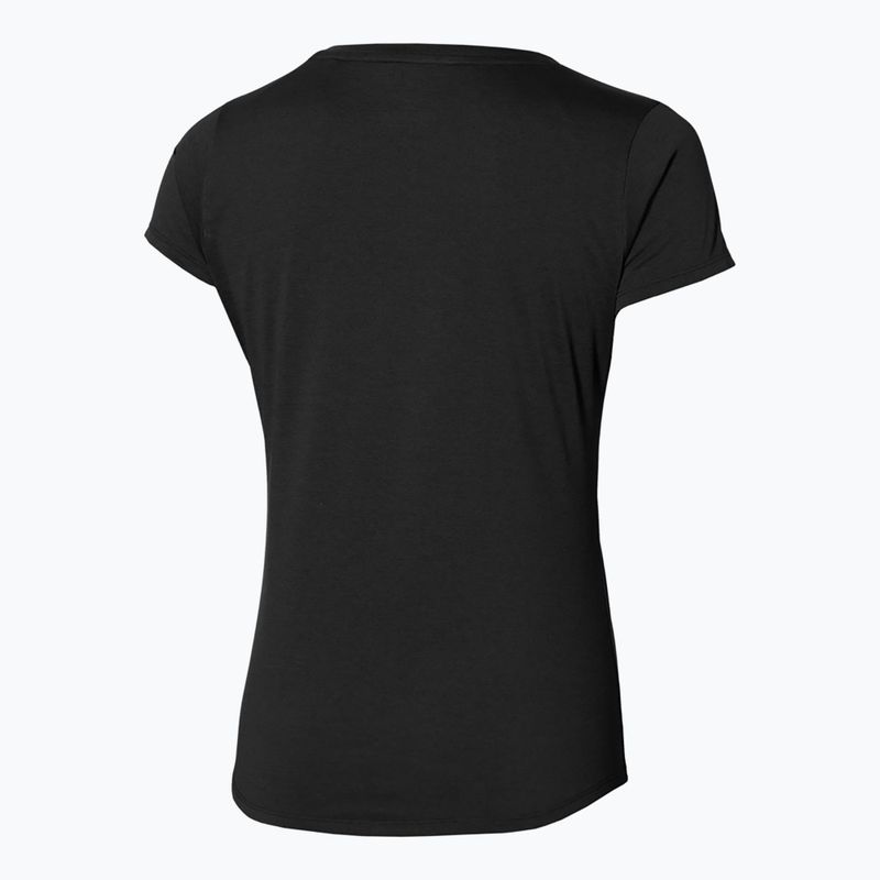 Moteriški bėgimo marškinėliai Mizuno Core RB Tee black 2