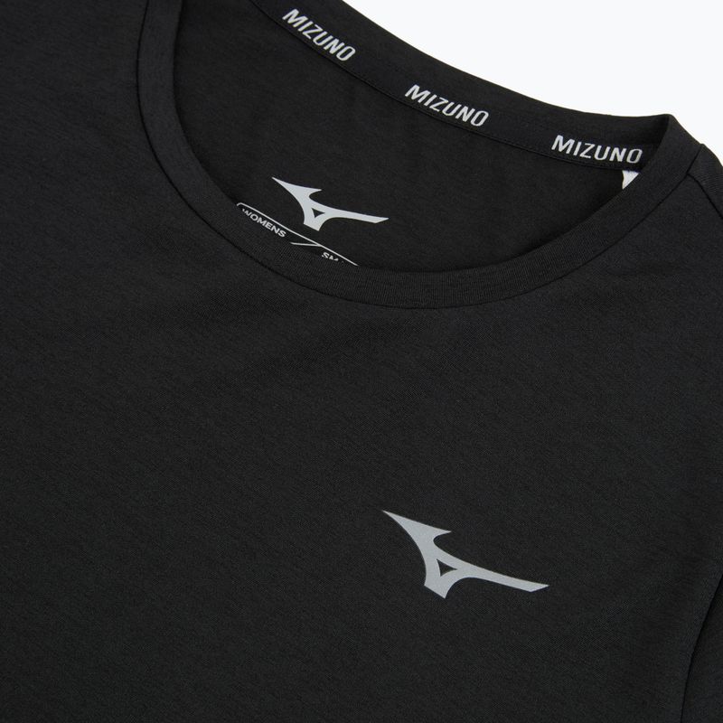 Moteriški bėgimo marškinėliai Mizuno Core Tee black 3