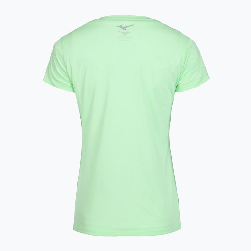 Moteriški bėgimo marškinėliai Mizuno Core Tee neo mint 2