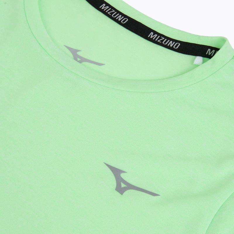 Moteriški bėgimo marškinėliai Mizuno Core Tee neo mint 3