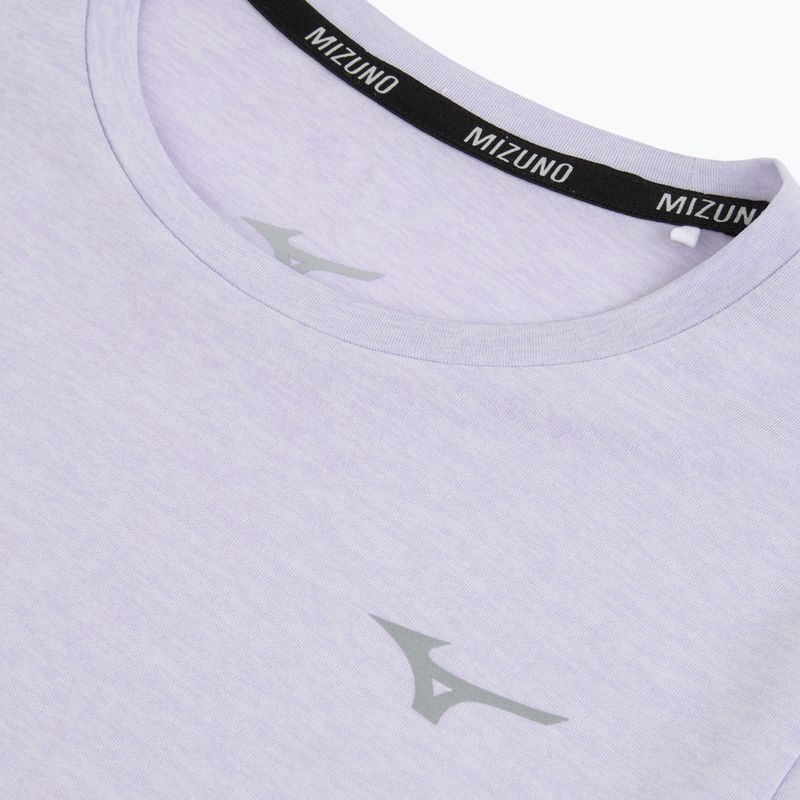 Moteriški bėgimo marškinėliai Mizuno Core Tee thistle 3