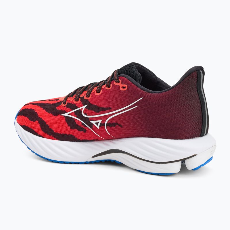 Bėgimo batai Mizuno Wave Rider 28 ignition red/white/baseball blue 4