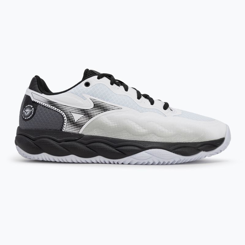 Vyriški teniso batai Mizuno Wave Enforce Court CC white/ black/ iron gate 2