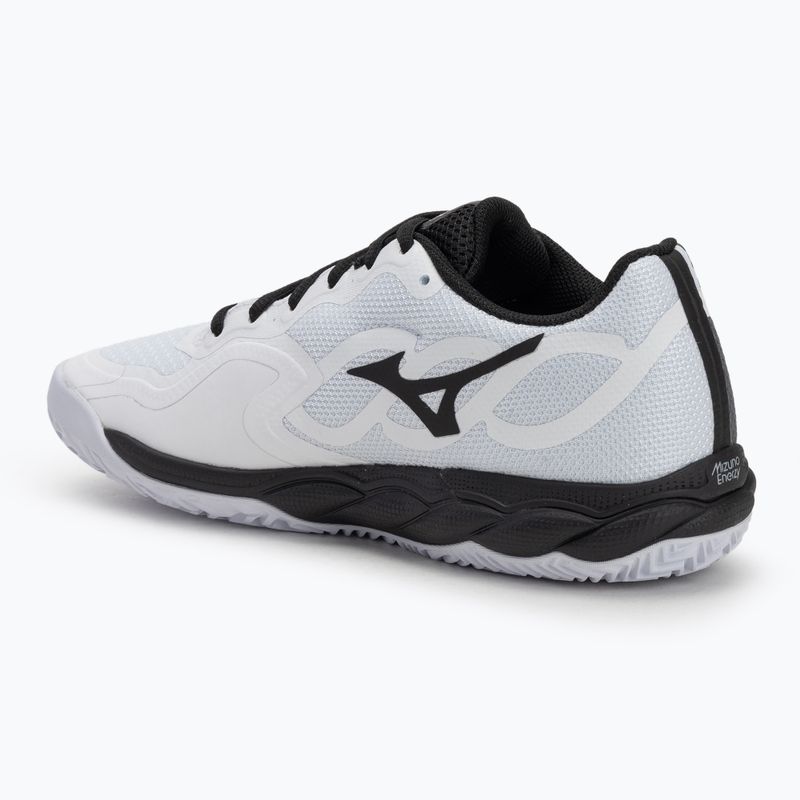 Vyriški teniso batai Mizuno Wave Enforce Court CC white/ black/ iron gate 3