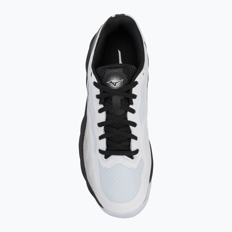 Vyriški teniso batai Mizuno Wave Enforce Court CC white/ black/ iron gate 5