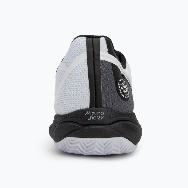 Vyriški teniso batai Mizuno Wave Enforce Court CC white/ black/ iron gate 6