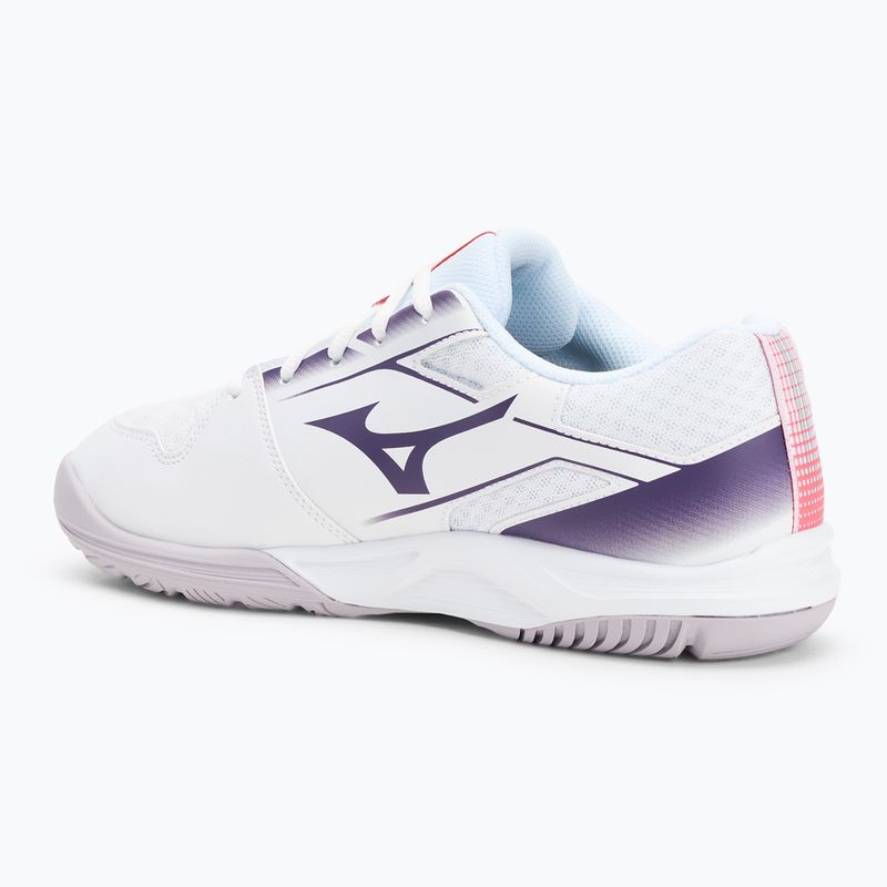 Tinklinio bateliai Mizuno Cyclone Speed 5 white/violet indigo/camellia rose 3