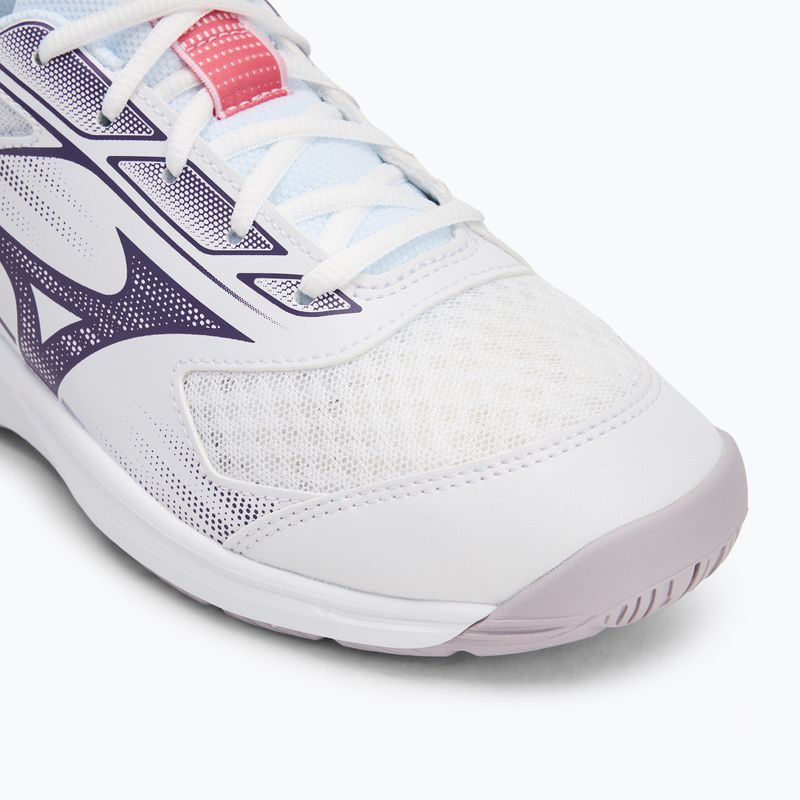 Tinklinio bateliai Mizuno Cyclone Speed 5 white/violet indigo/camellia rose 7