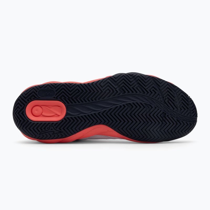 Vyriški teniso bateliai Mizuno Wave Enforce Court AC white/baritone blue/calypso coral 4