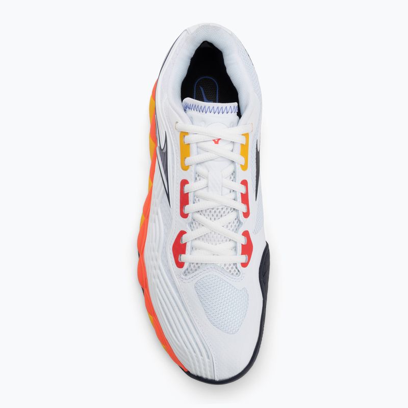 Teniso bateliai Mizuno Wave Enforce Tour 6 AC white/fiery coral 2/citrus 5