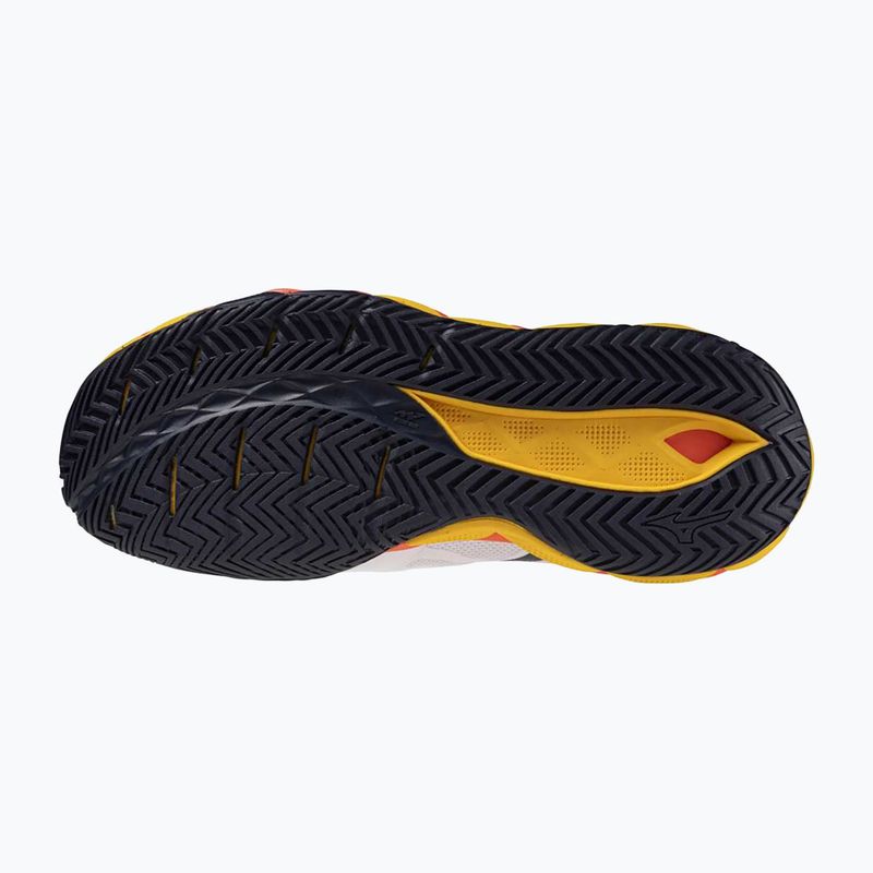 Teniso bateliai Mizuno Wave Enforce Tour 6 AC white/fiery coral 2/citrus 9
